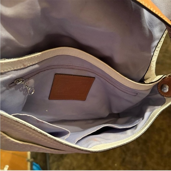 Vintage Coach Signature White Leather Soho Bag timeless piece - Picture 5 of 5